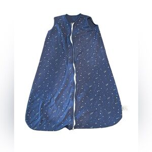 Unnivoll Baby Sleep Sack Size Large (12–18 Months) Navy Star Print- Preloved